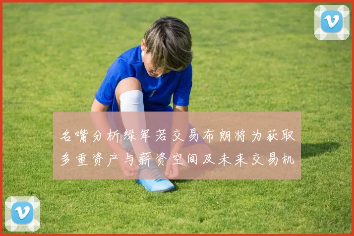 名嘴分析绿军若交易布朗将为获取多重资产与薪资空间及未来交易机会